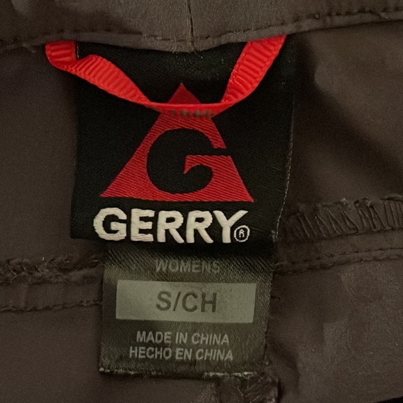 GERRY Outerwear Dark Gray Pants Front & Back Pockets Side Zip Pocket Size Small - Picture 8 of 9